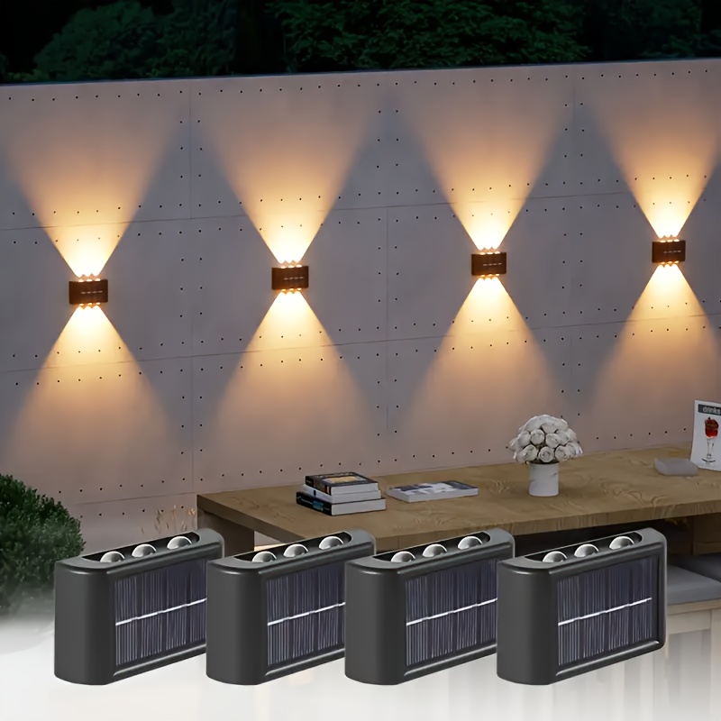 Waterproof Junction Box Solar - Zewnętrzna wodoodporna lampa solarna LED, oświetlenie