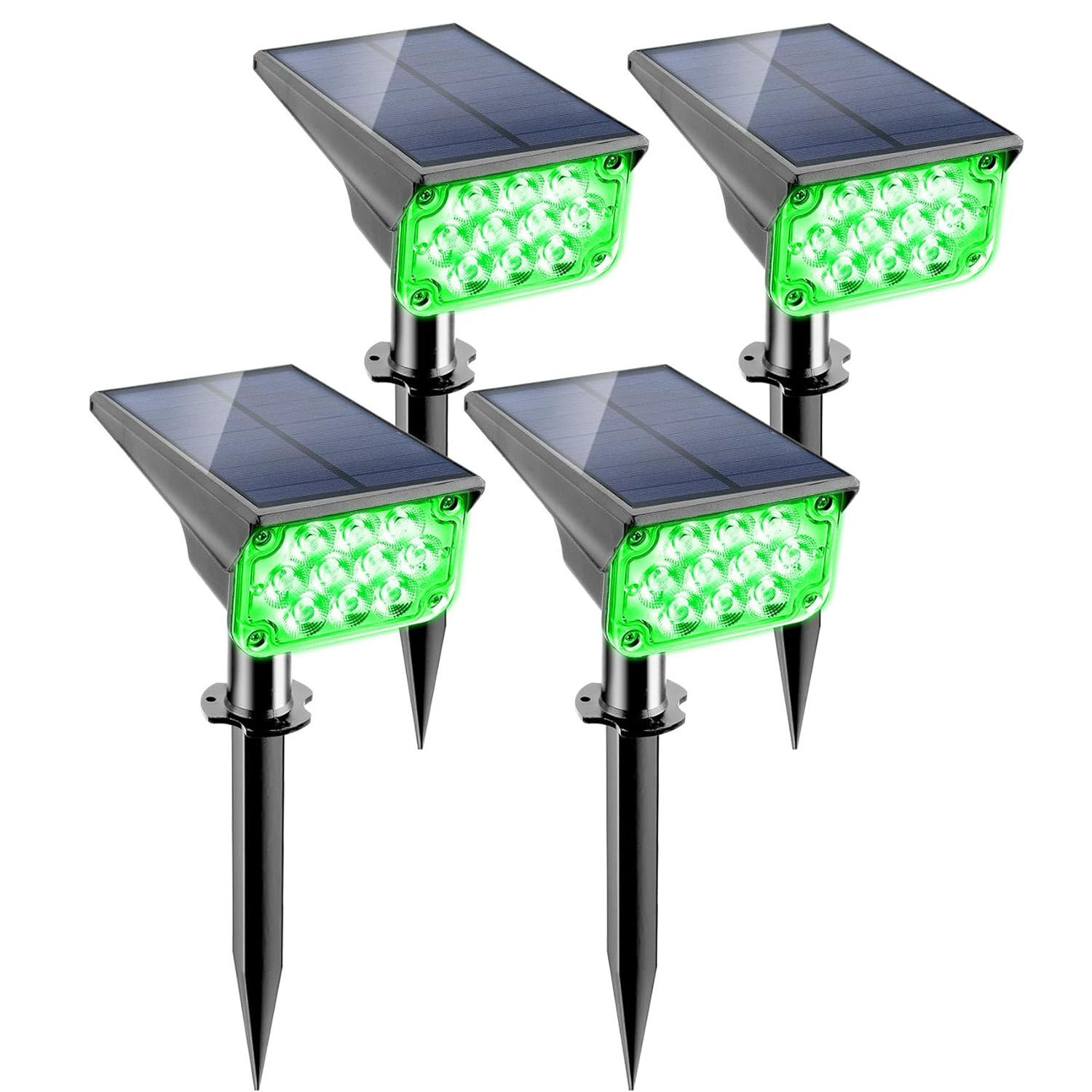 Waterproof Junction Box Solar - 4 szt. Reflektor słoneczny ogrodowa lampa