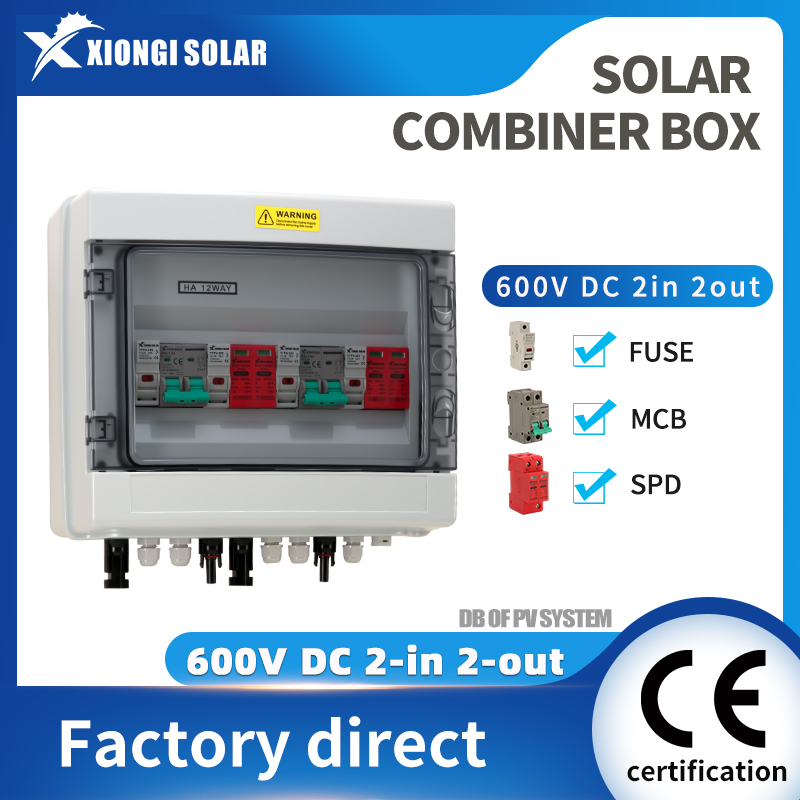 Solar Combiner Box - XIONGISOLAR Wysokiej jakości skrzynka połączeniowa 600V