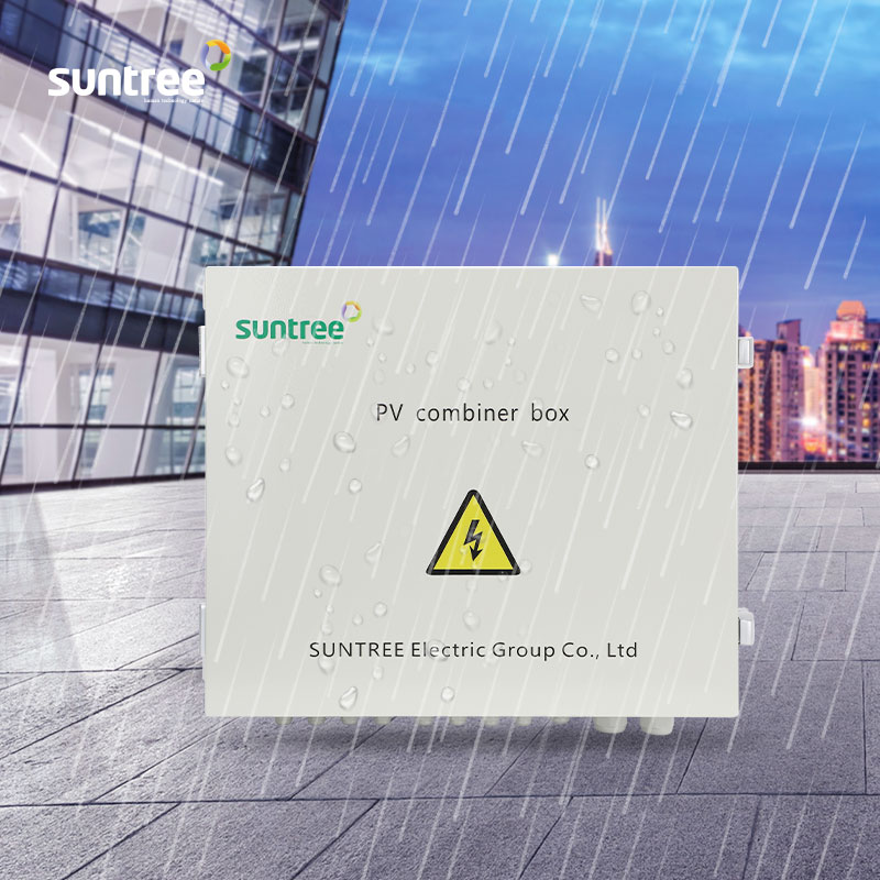 Solar Combiner Box - Suntree 8 wejść 1 wyjście Metalowa