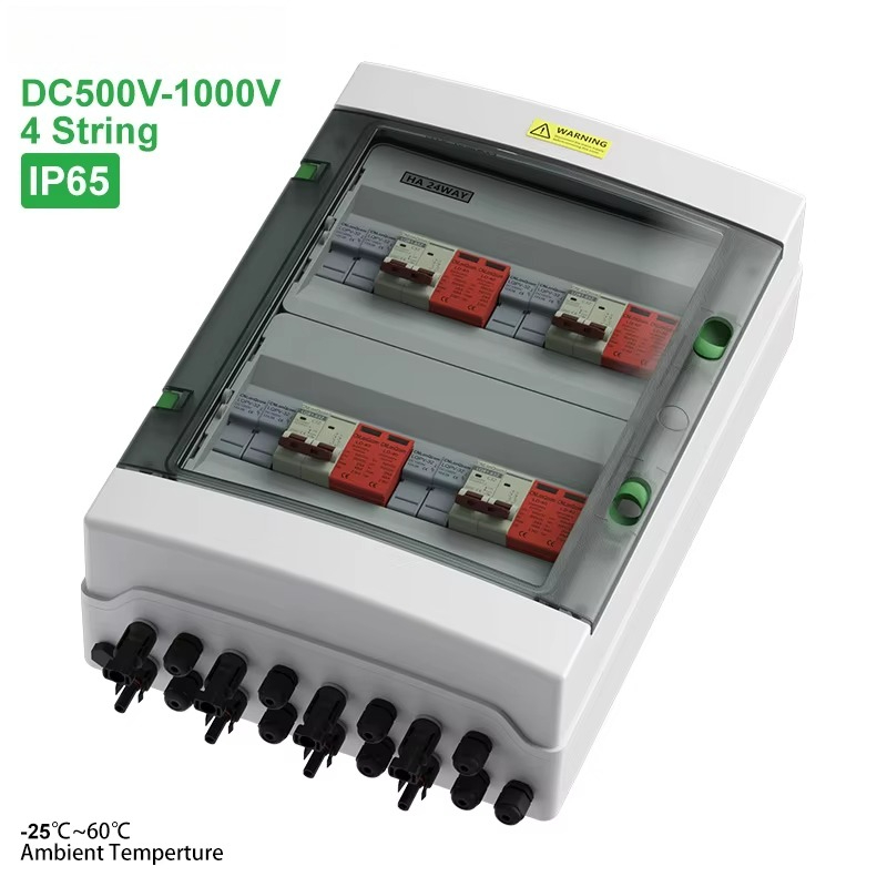 Solar Combiner Box - Skrzynka połączeniowa fotowoltaiczna CNLonQcom 500V 4