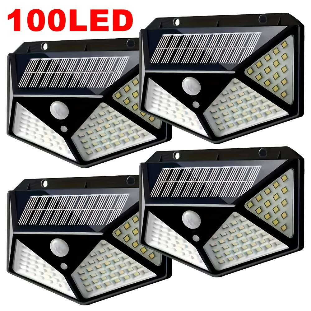 Waterproof Junction Box Solar - 100 LED Zewnętrzna Solarna Lampa Ogrodowa