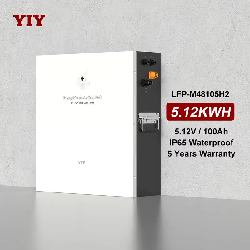 Lithium Battery 100Ah - 51.2V 100Ah 5.12Kwh Bateria Solarna Power