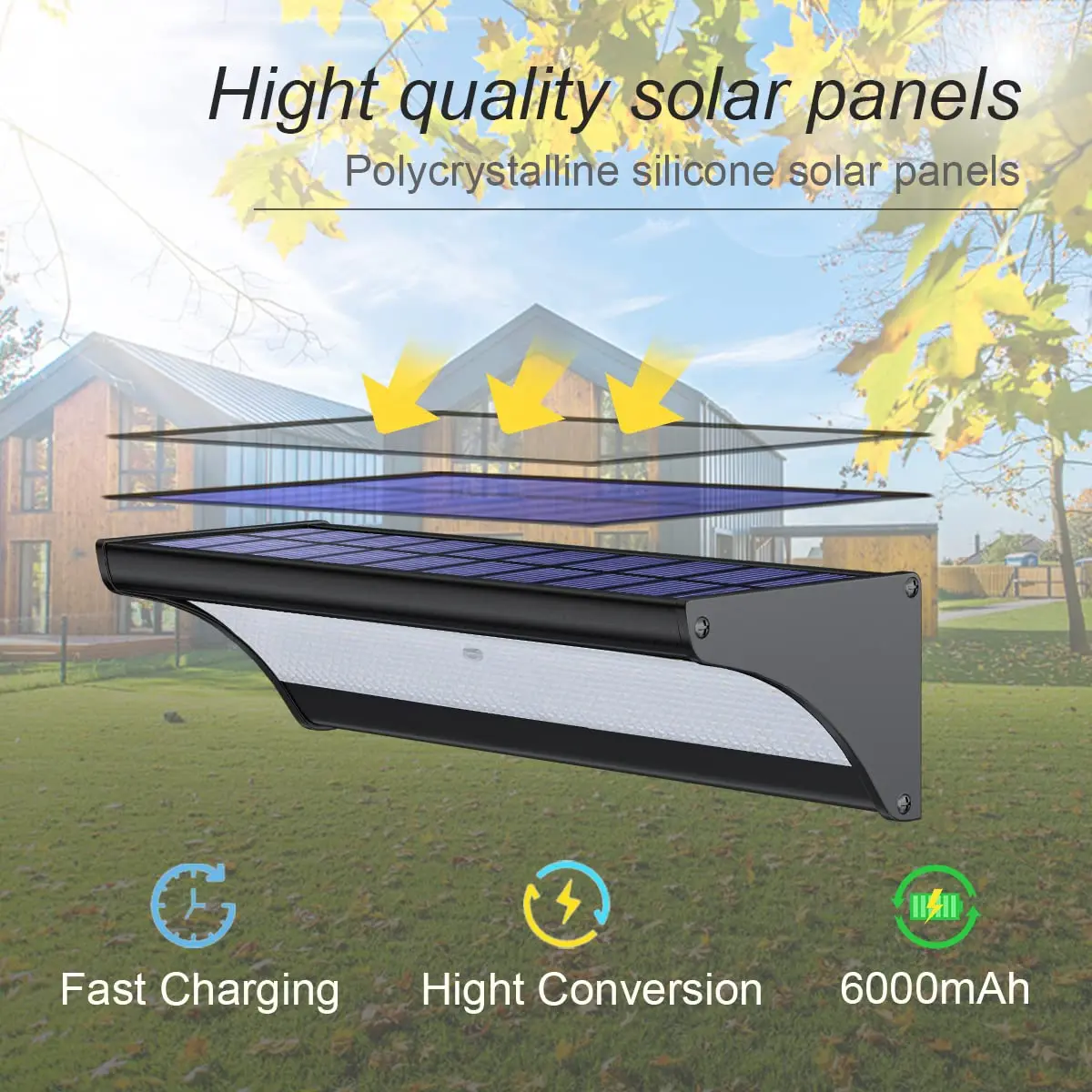 60/48Led zewnętrzna lampa ście – Waterproof Junction Box Solar recenzja i cena