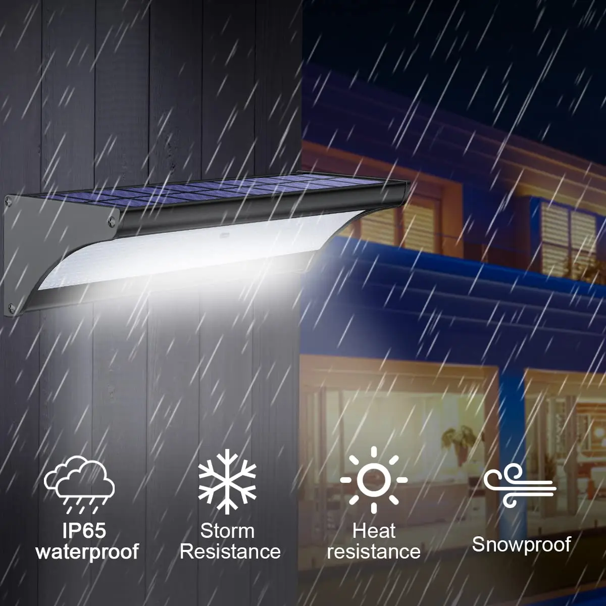 60/48Led zewnętrzna lampa ście – Waterproof Junction Box Solar recenzja i cena