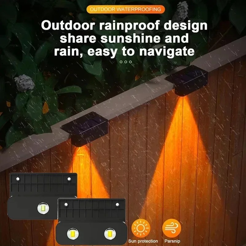 1/2/4 SZT. Solarna Lampa Ścien – Waterproof Junction Box Solar recenzja i cena