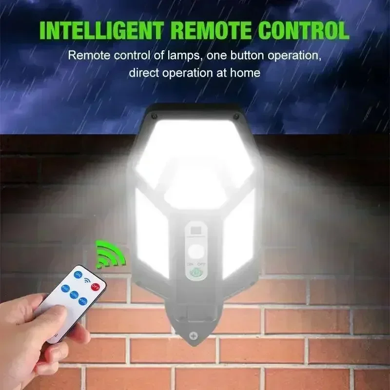 Mocna lampa solarna ścienna 12 – Waterproof Junction Box Solar recenzja i cena