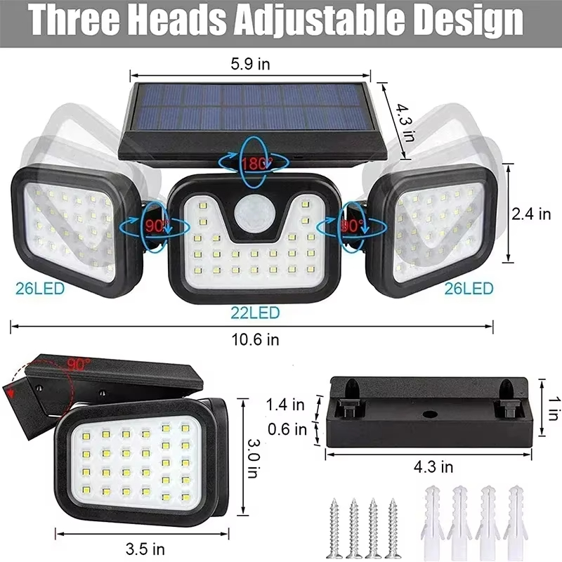 Lampa słoneczna Led Zewnętrzny – Waterproof Junction Box Solar recenzja i cena