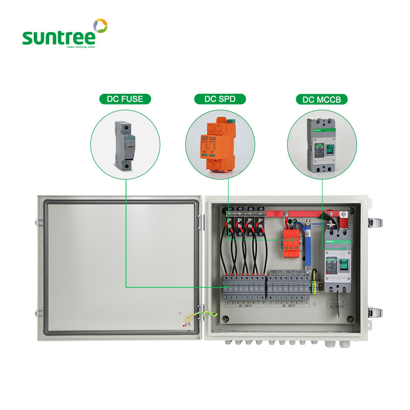 Suntree 8 wejść 1 wyjście Meta – Solar Combiner Box recenzja i cena