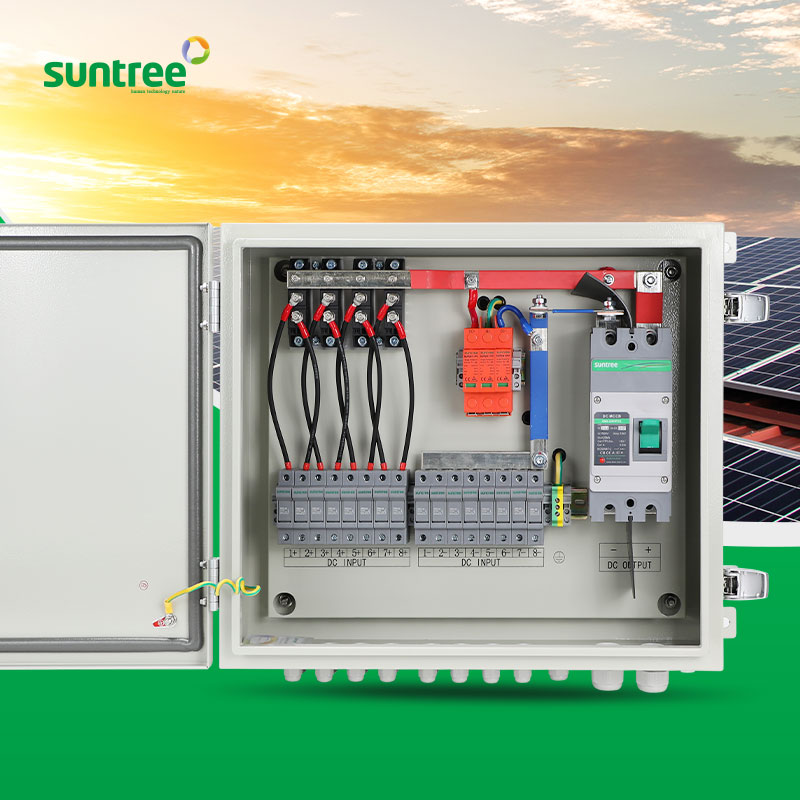 Suntree 8 wejść 1 wyjście Meta – Solar Combiner Box recenzja i cena