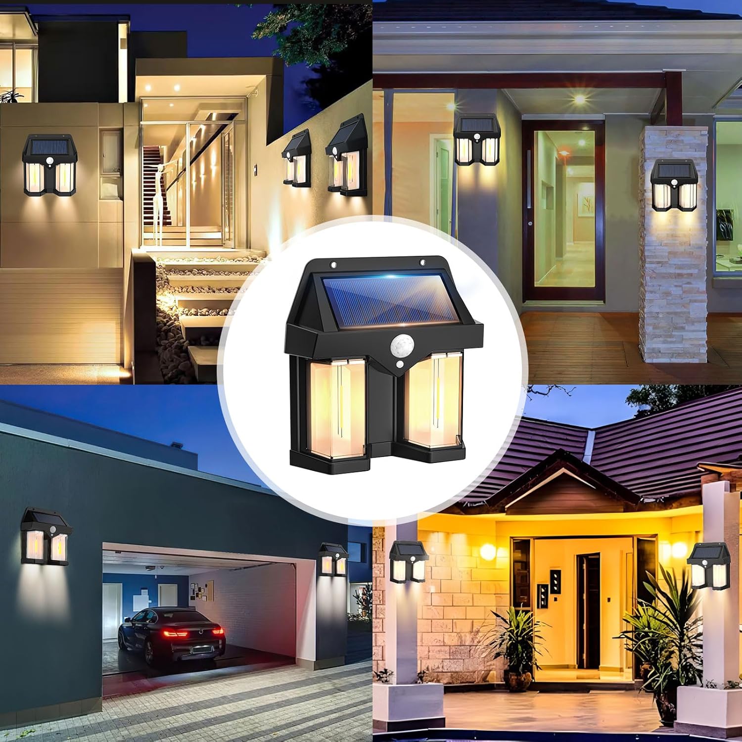 Solarna lampa ścienna w stylu  – Waterproof Junction Box Solar recenzja i cena