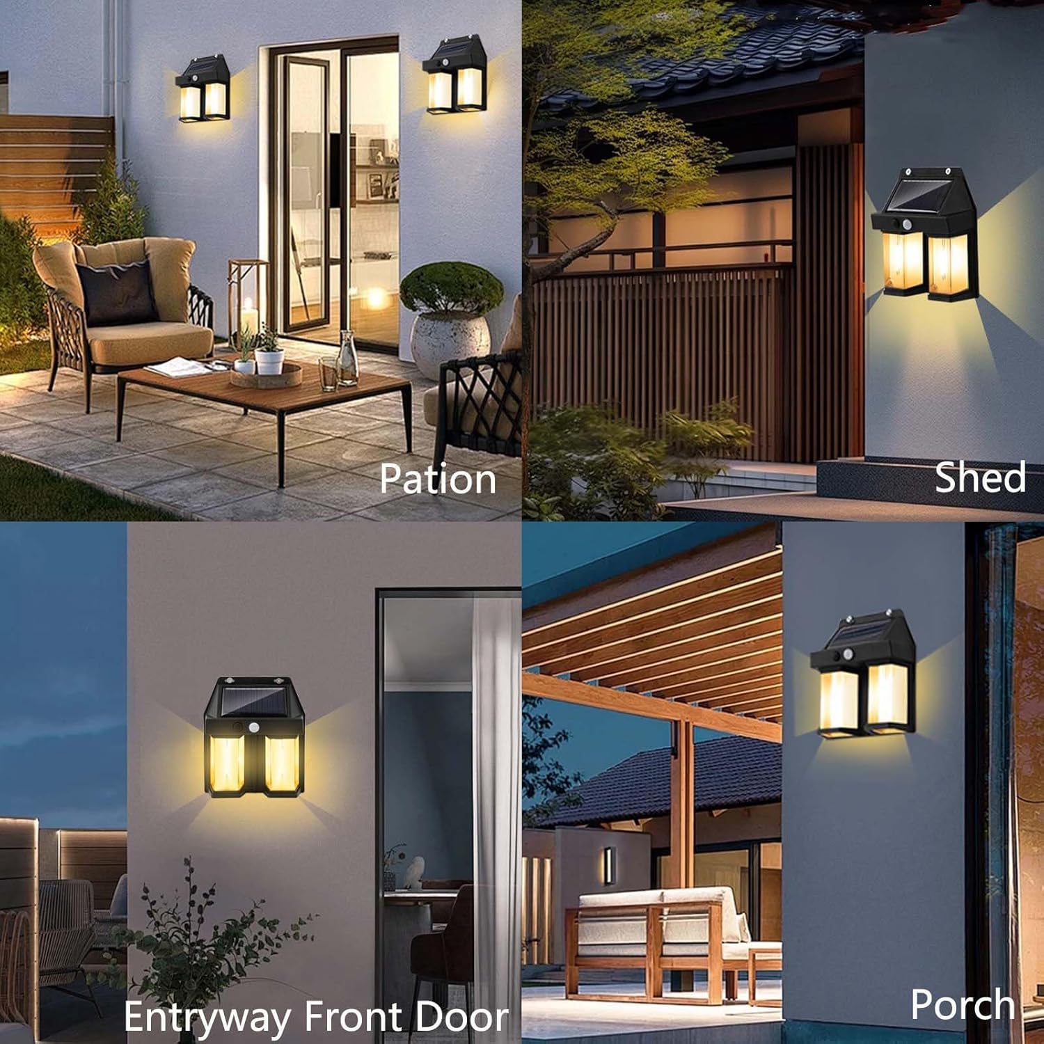 Solarna lampa ścienna w stylu  – Waterproof Junction Box Solar recenzja i cena