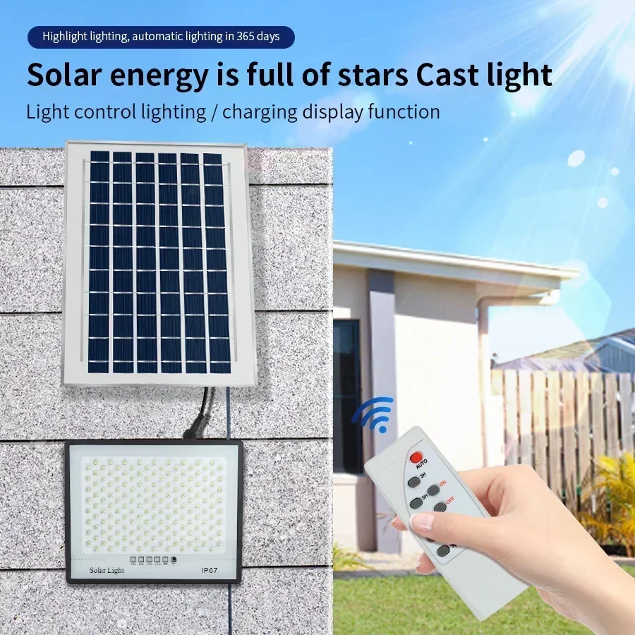 500W lampy słoneczne ogrodowa  – Waterproof Junction Box Solar recenzja i cena