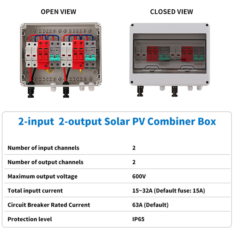 Puszka łącząca PV z miedzianym – Solar Combiner Box recenzja i cena